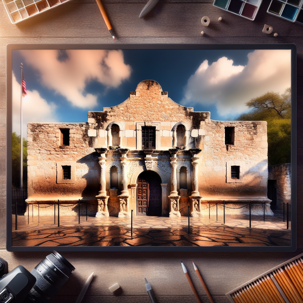 The Alamo in San Antonio, Texas, symbolizing the start of your ITIN application journey in Texas