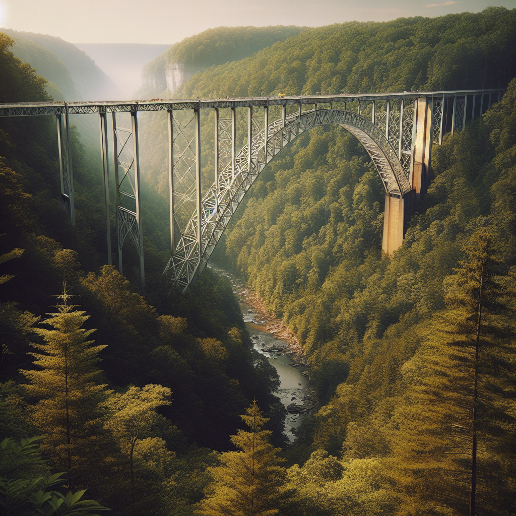 New River Gorge Bridge - beauty in West Virginia